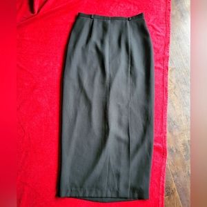 Black Maxi Skirt 90's. MADE IN CANADA